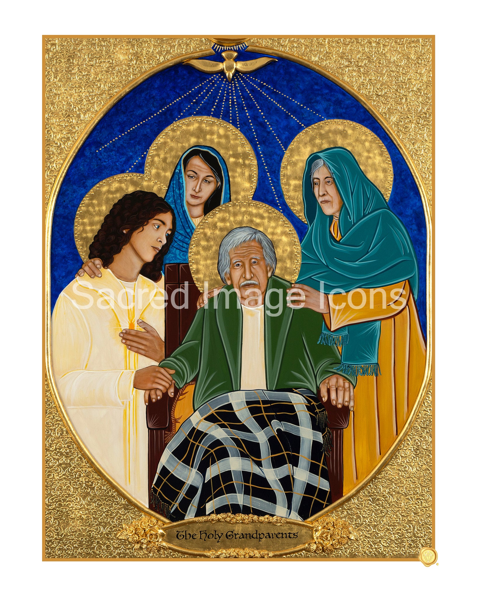 The Holy Grandparents - Saints Joachim and Anne
