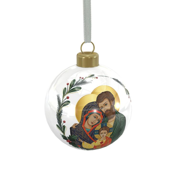 The Holy Family Bone China Christmas Tree Ornament