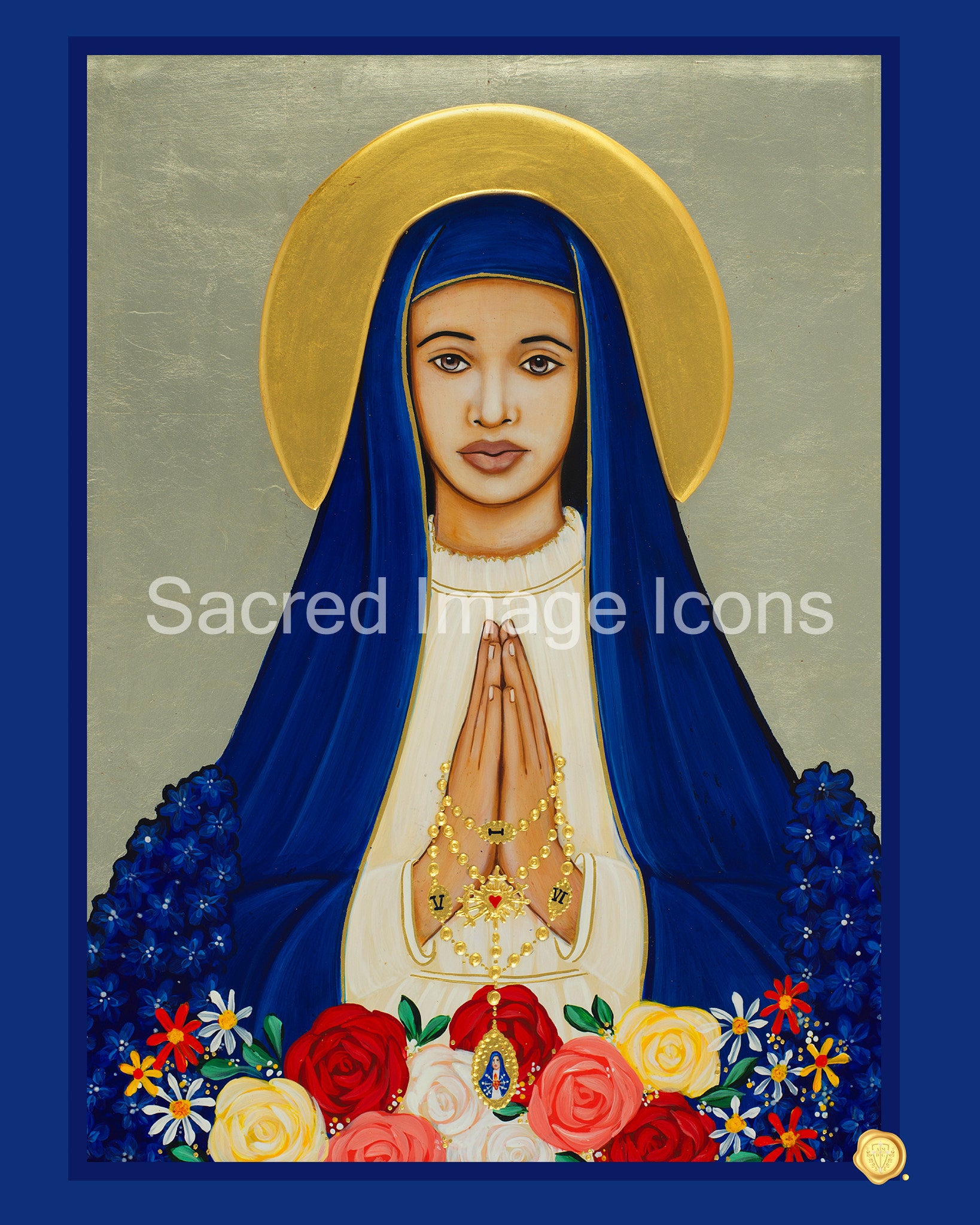 Our Lady of Kibeho Icon Print