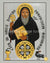 Saint Benedict Icon Print