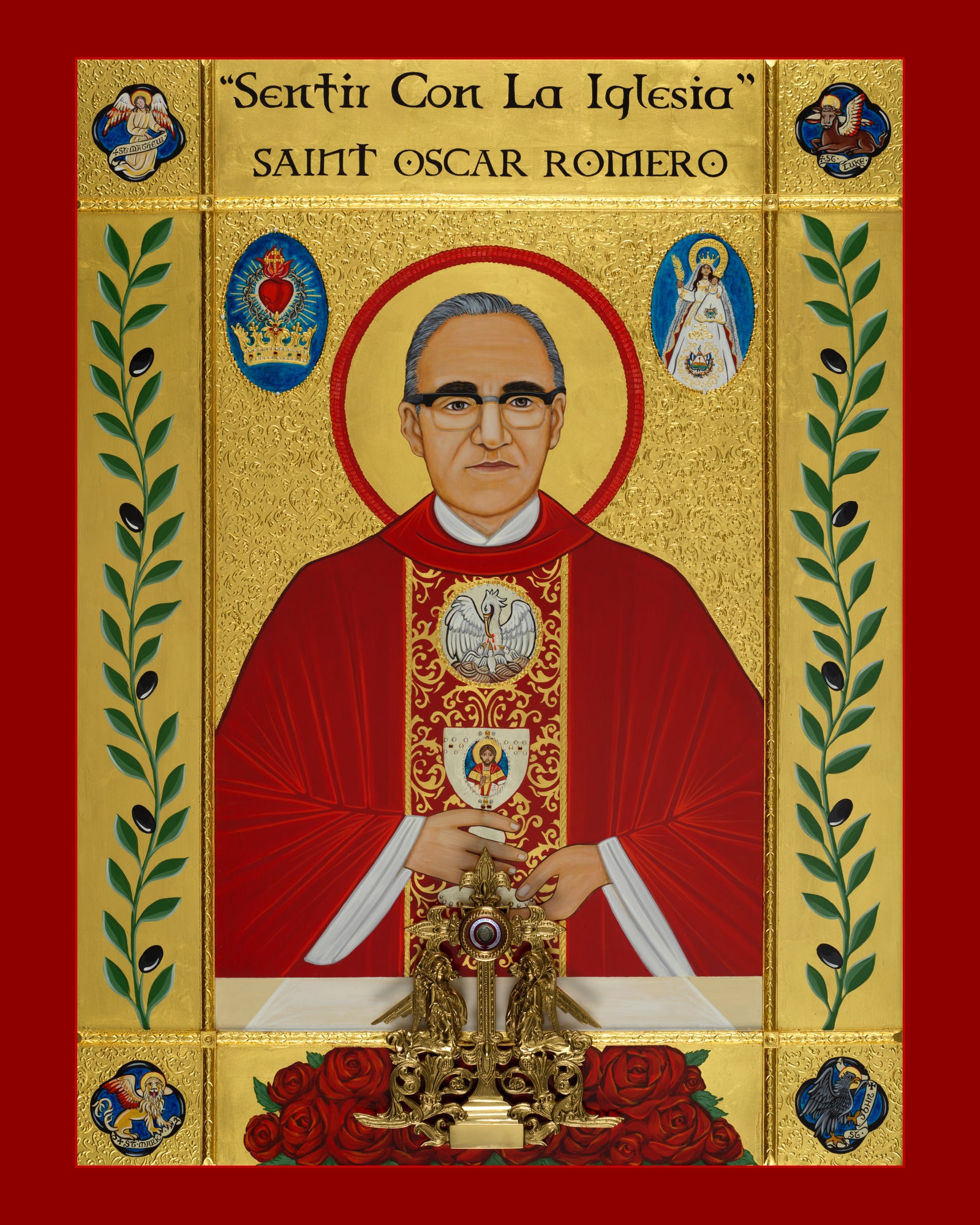 Saint Oscar Romero Icon