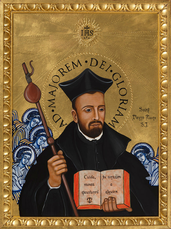 Saint Peter Faber - A Gift for Pope Francis - Sacred Image Icons