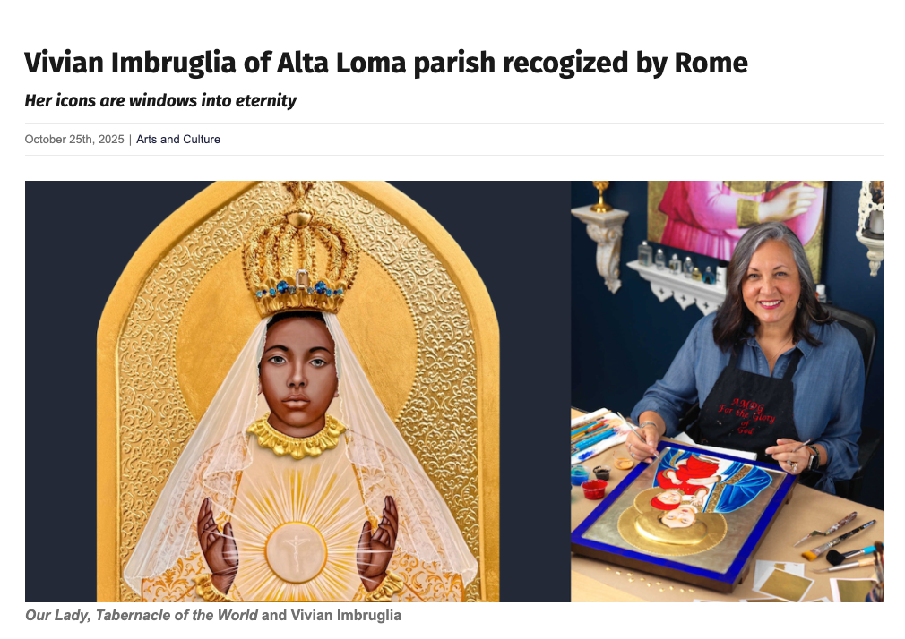 California Catholic Daily: Recognized by Rome