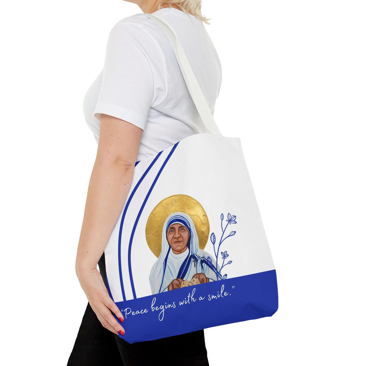 Saint Mother Teresa Tote Bag