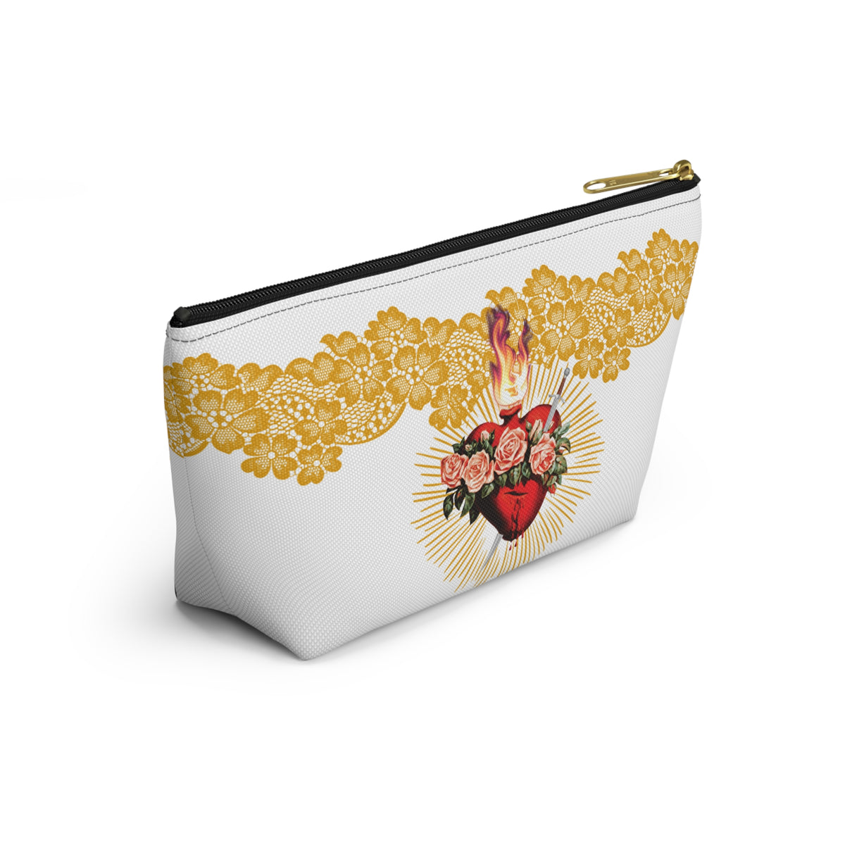 Flame of Love Adoration / Chapel Veil /  Adoration  Pouch