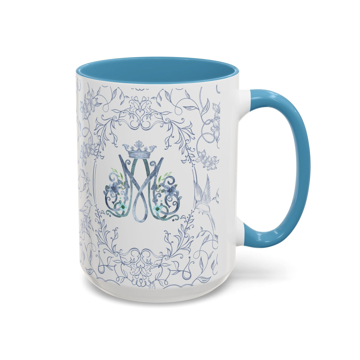 Ave Maria Blue Coffee Mug