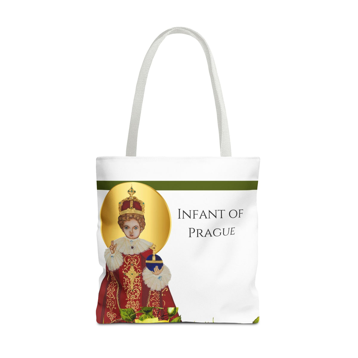 Infant of Prague Tote Bag