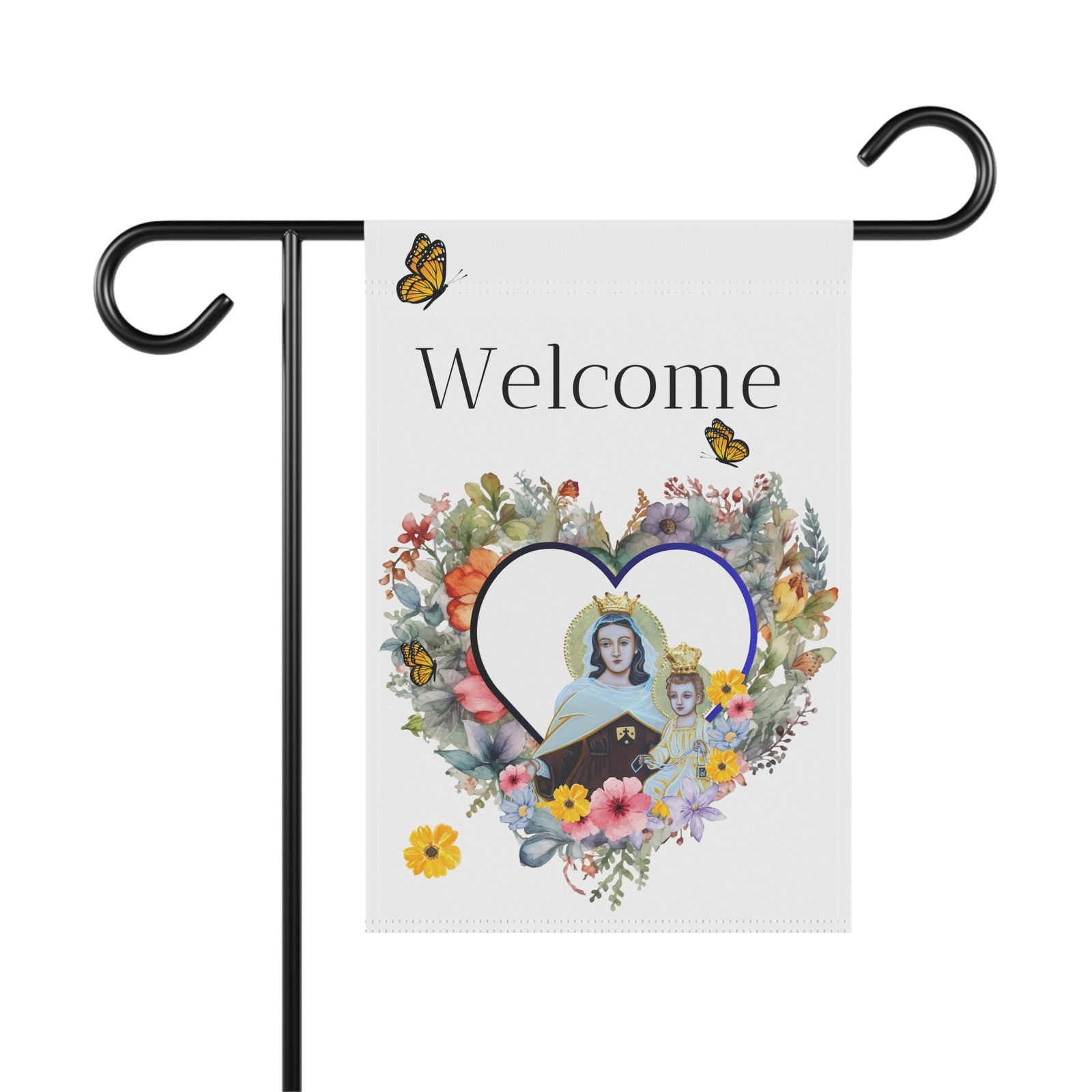 Our Lady of Mt Carmel Garden Flag