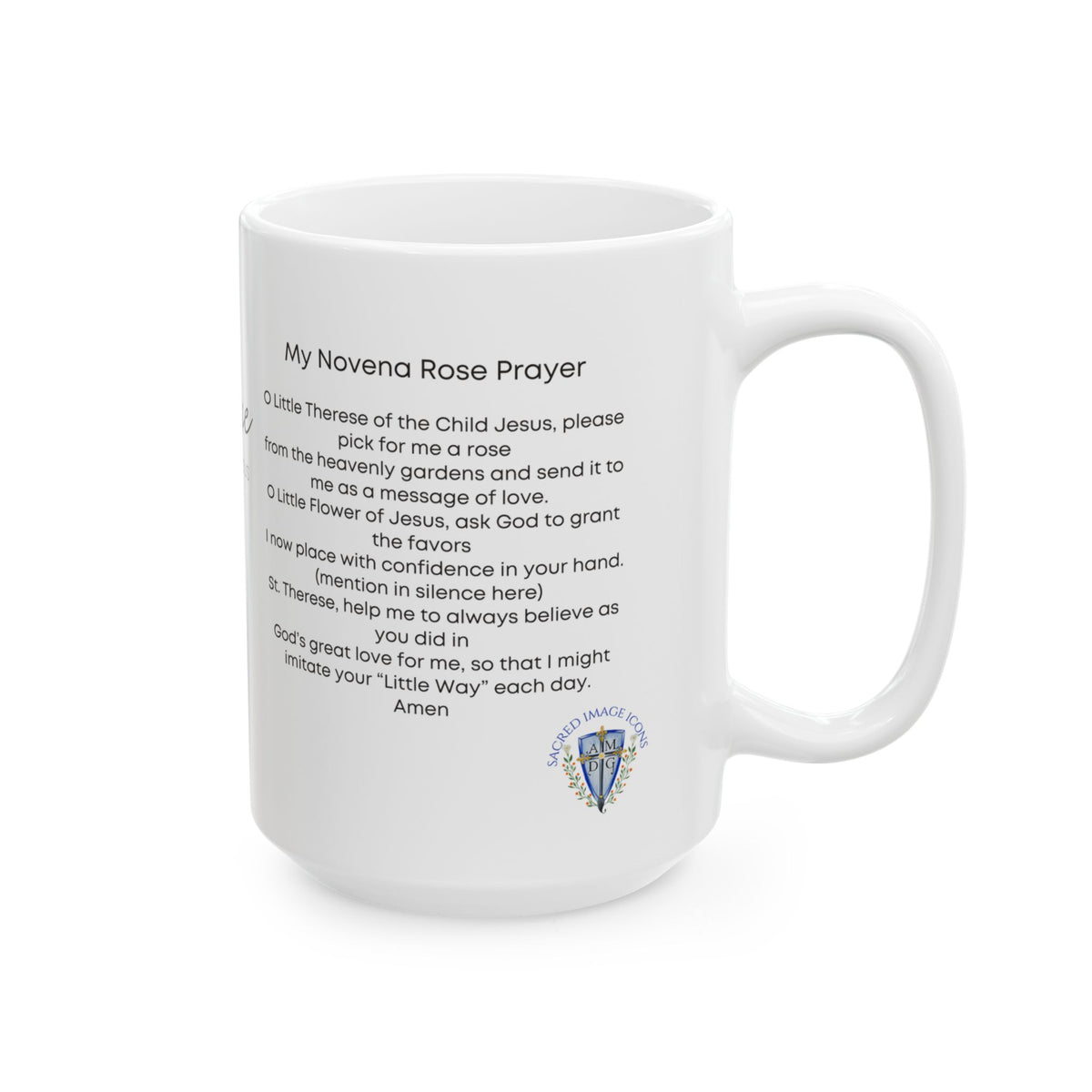 Saint Thérèse of Lisieux Ceramic Mug