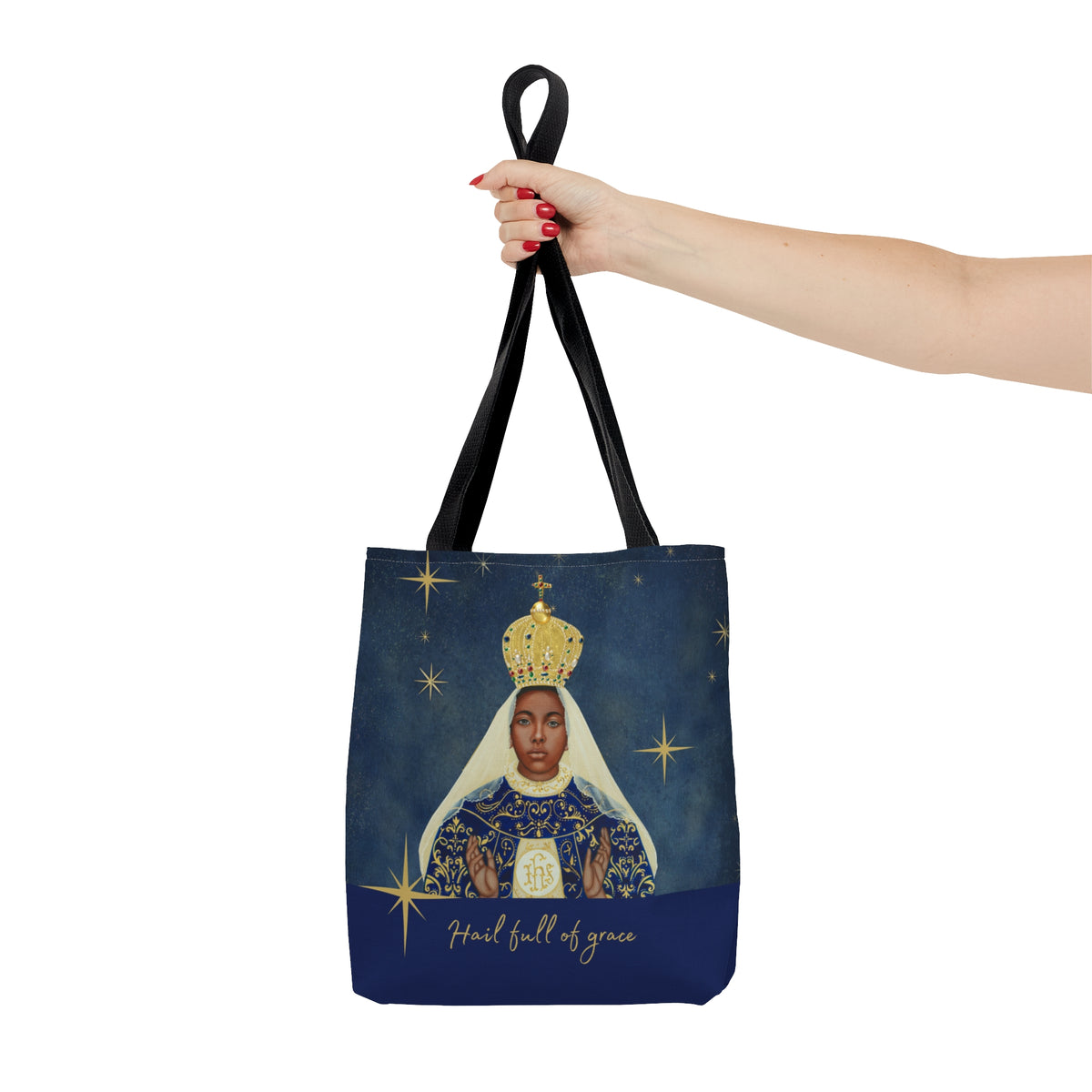 Black Madonna 13x13 Tote Bag