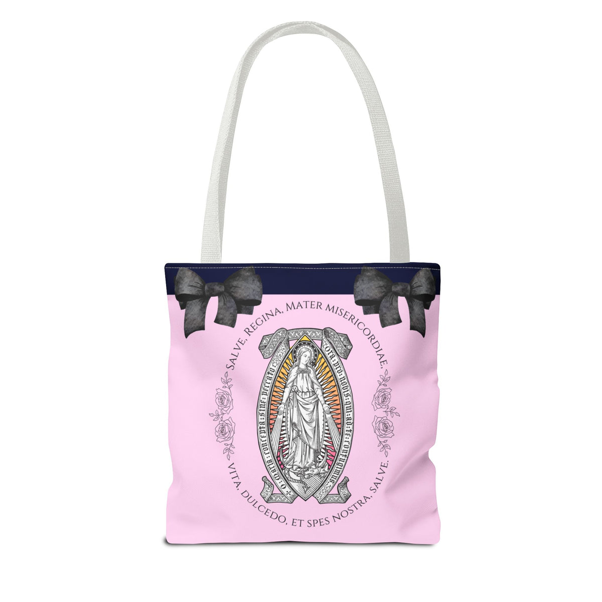 Blessed Mother Tote Bag - Pink