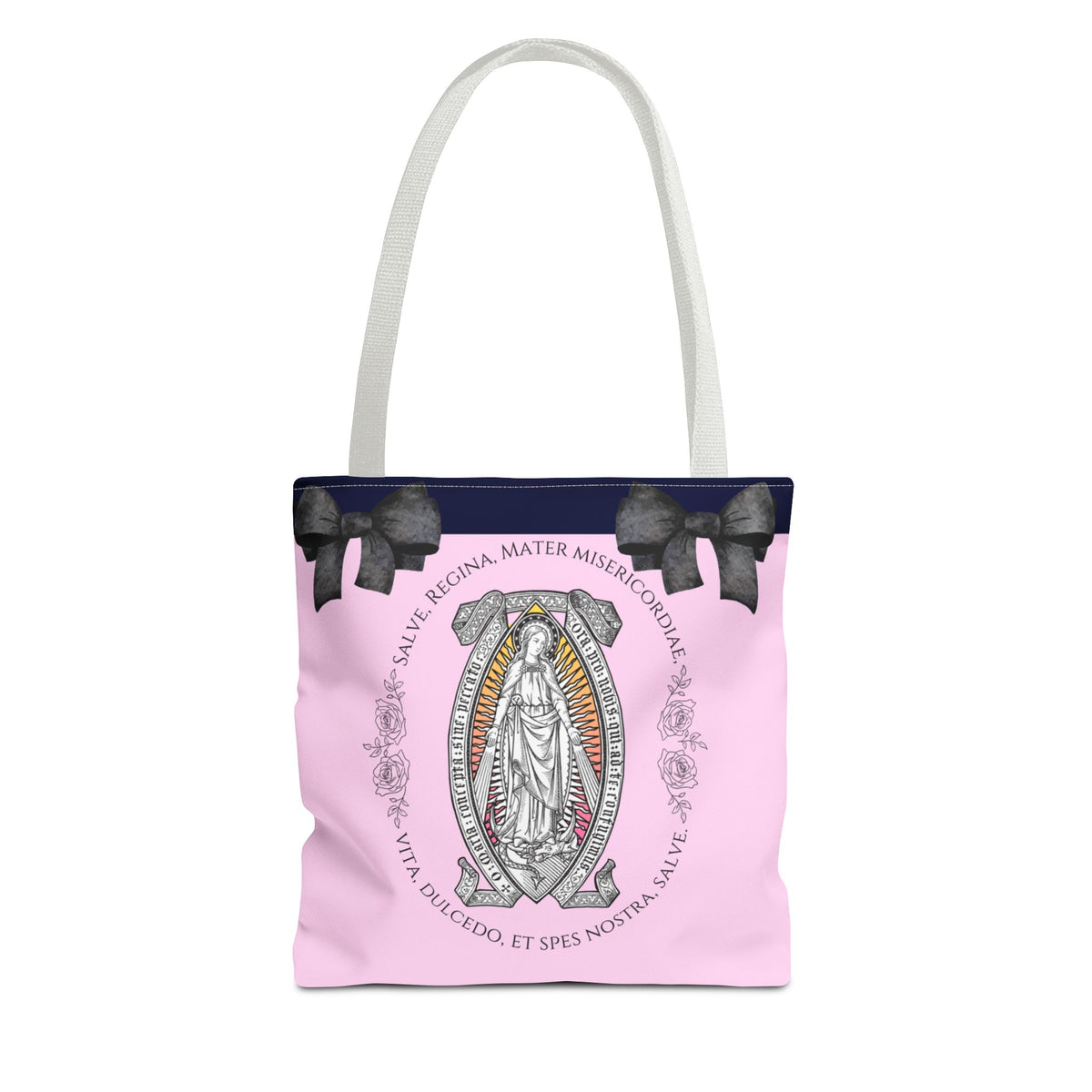 Blessed Mother Tote Bag - Pink