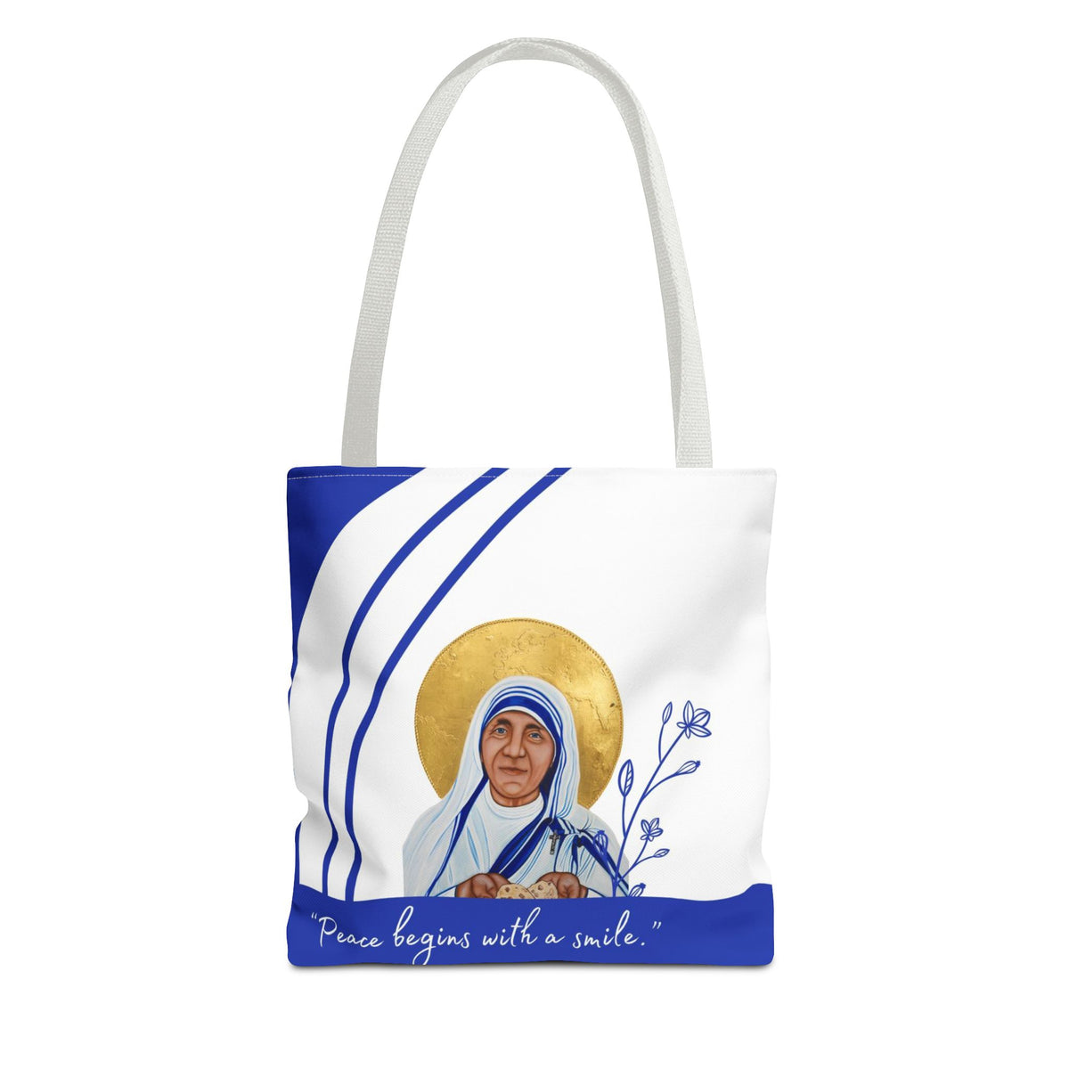 Saint Mother Teresa Tote Bag