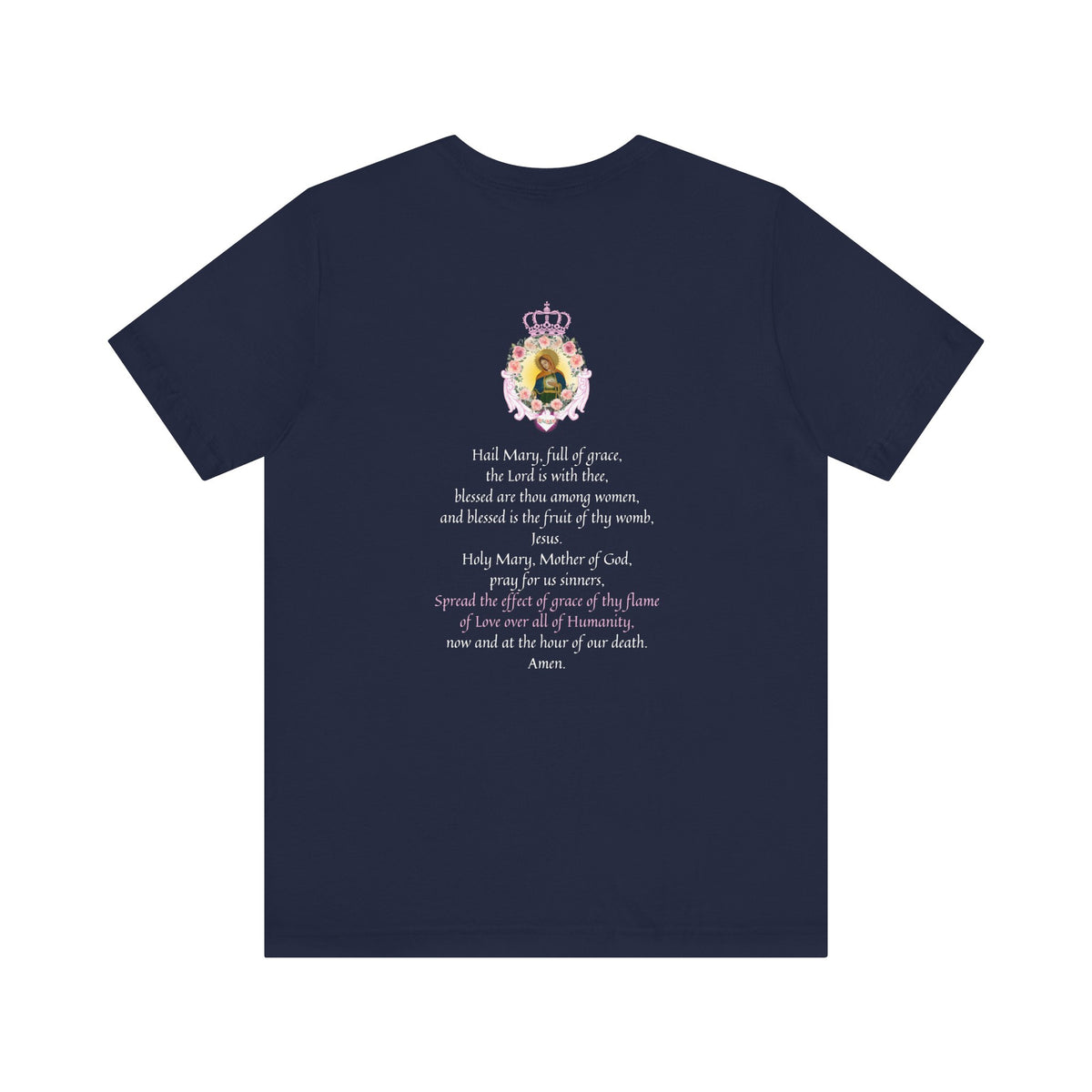 Flame of Love Tee with unity prayer - Unisex