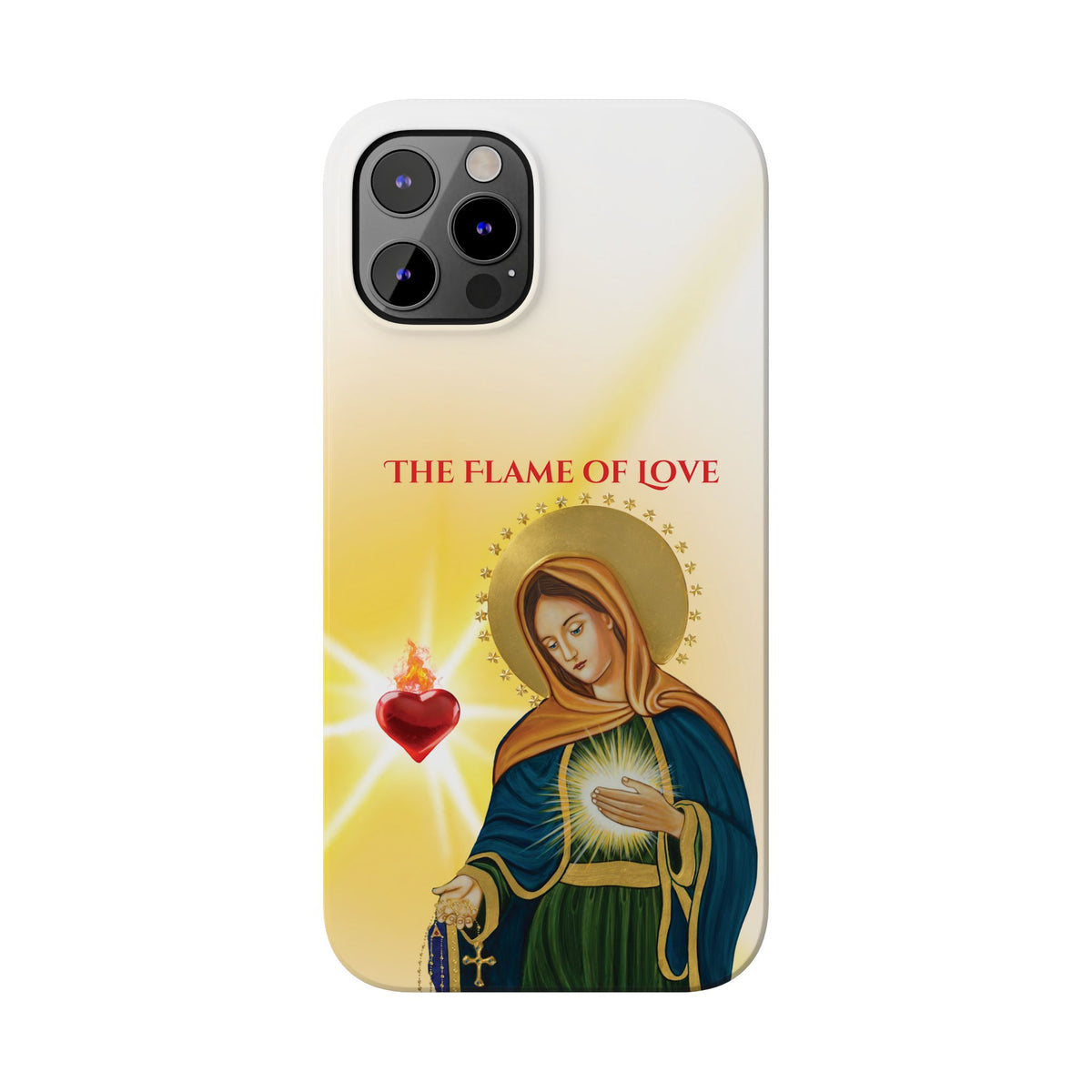 Flame of Love Slim Phone Case