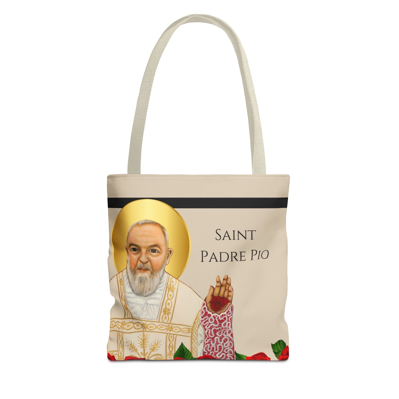 Saint Padre Pio Tote Bag