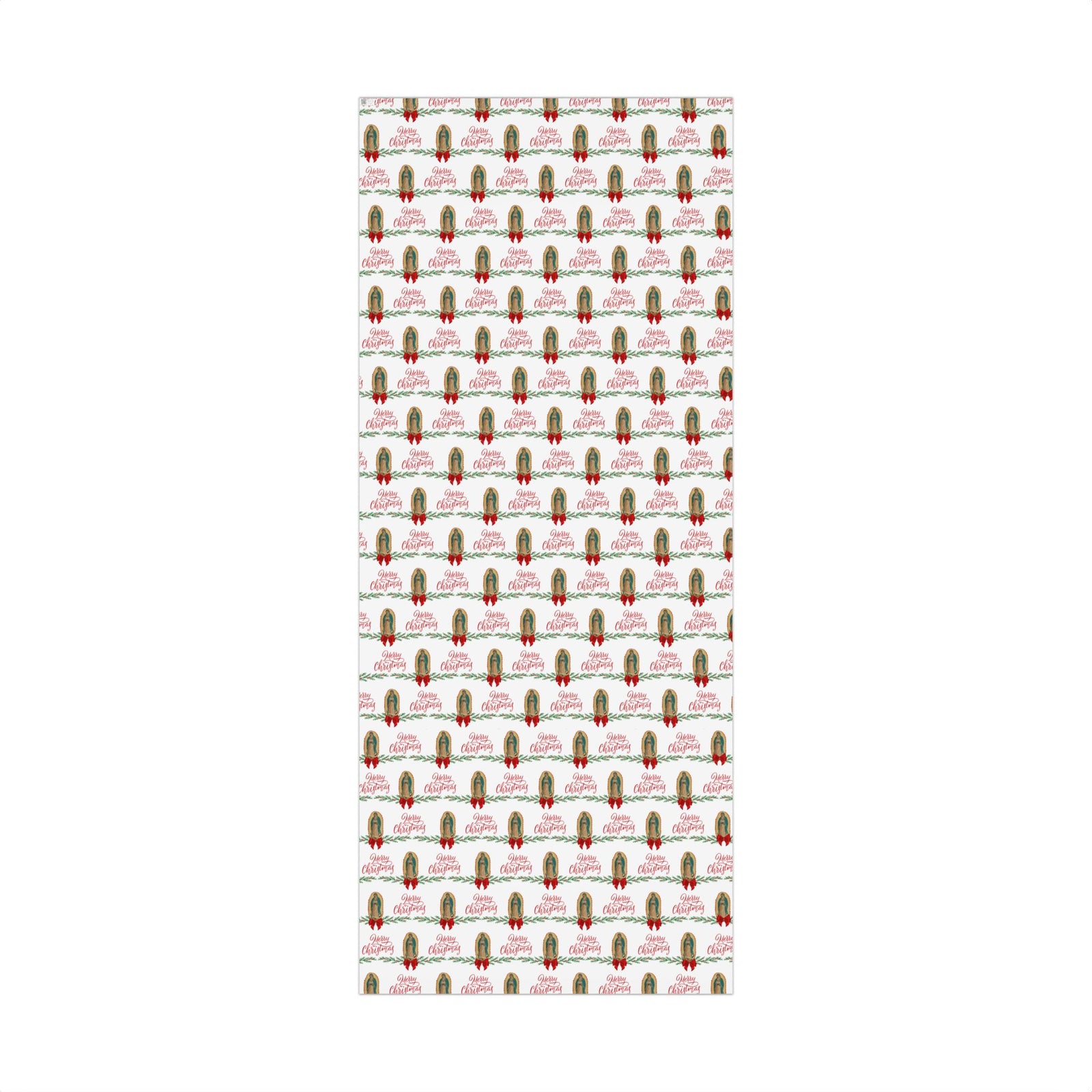 Gift Wrapping Paper - Our Lady of Guadalupe Christmas- Roll