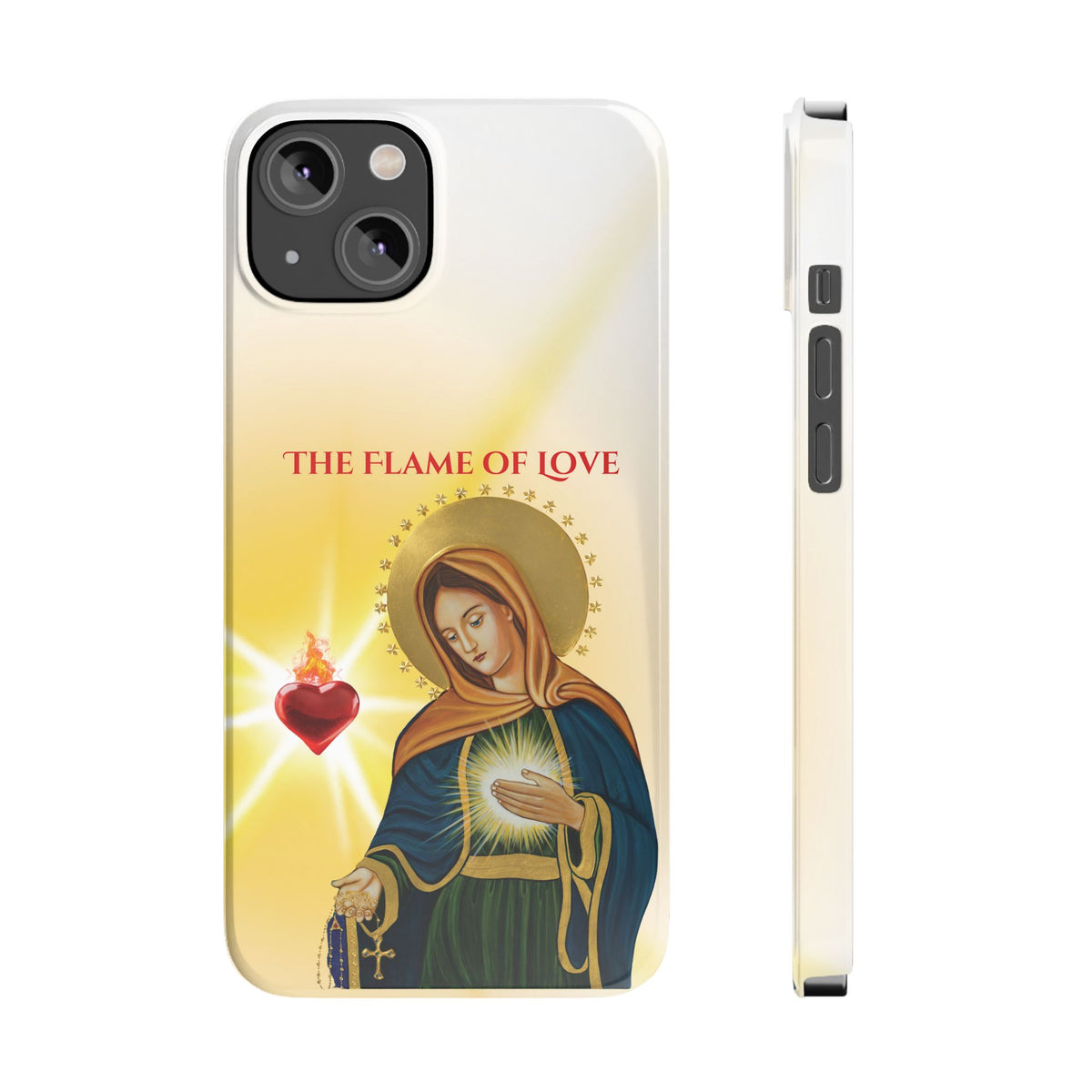 Flame of Love Slim Phone Case