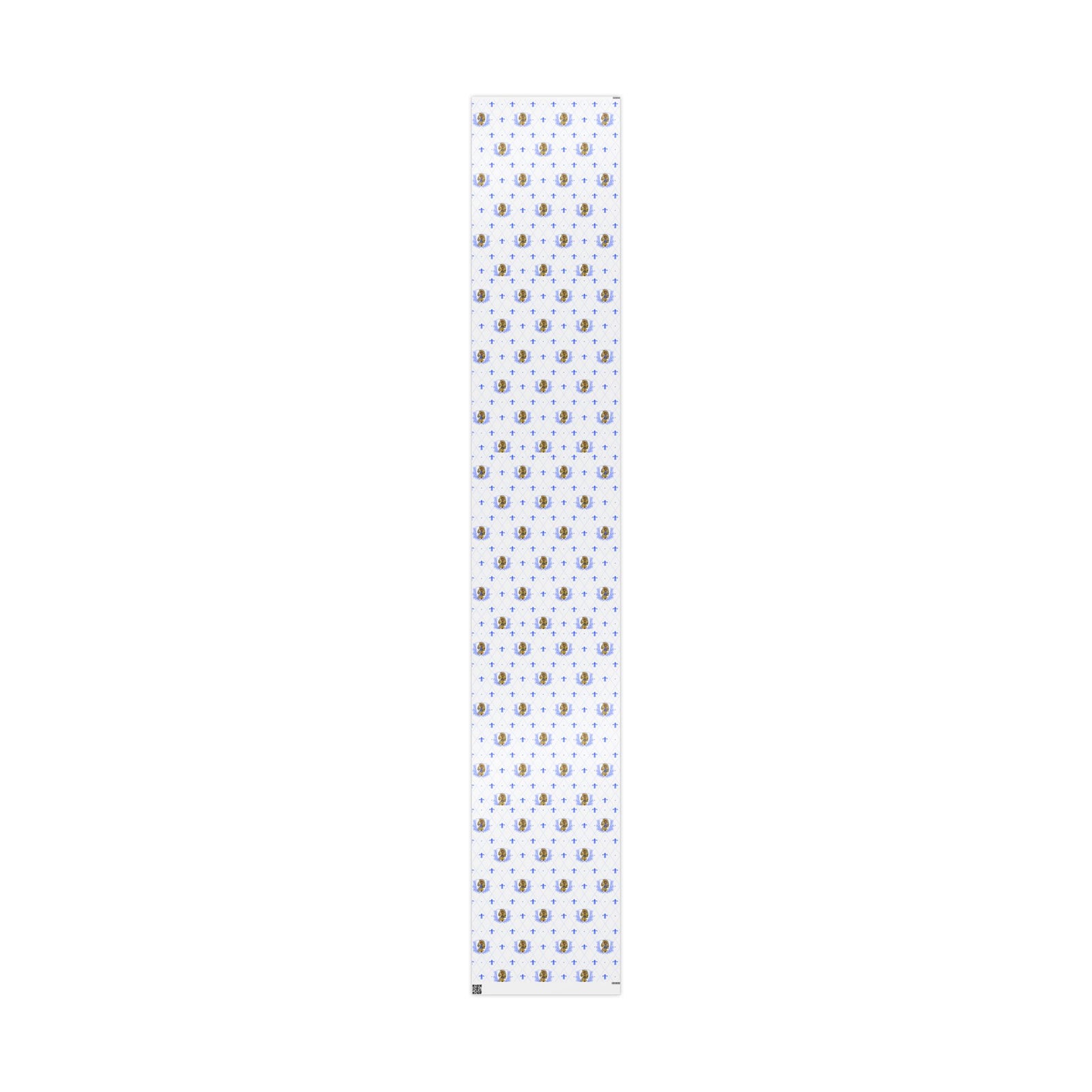 Gift Wrapping Paper - Saint Joan of Arc Blue - Roll