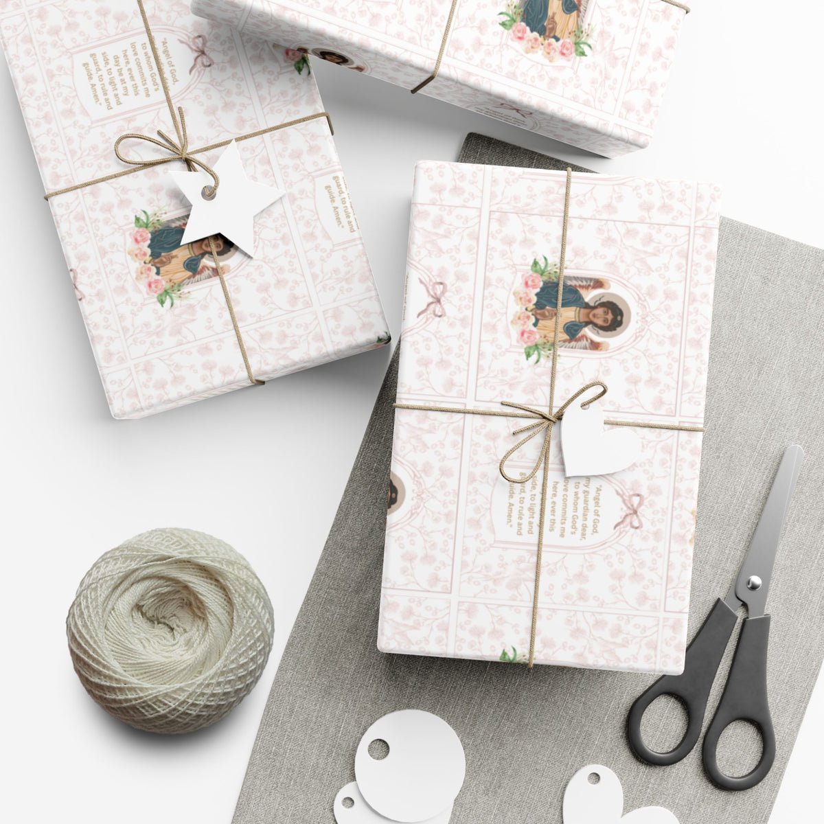 Gift Wrapping Paper - Guardian Angel Prayer - Roll