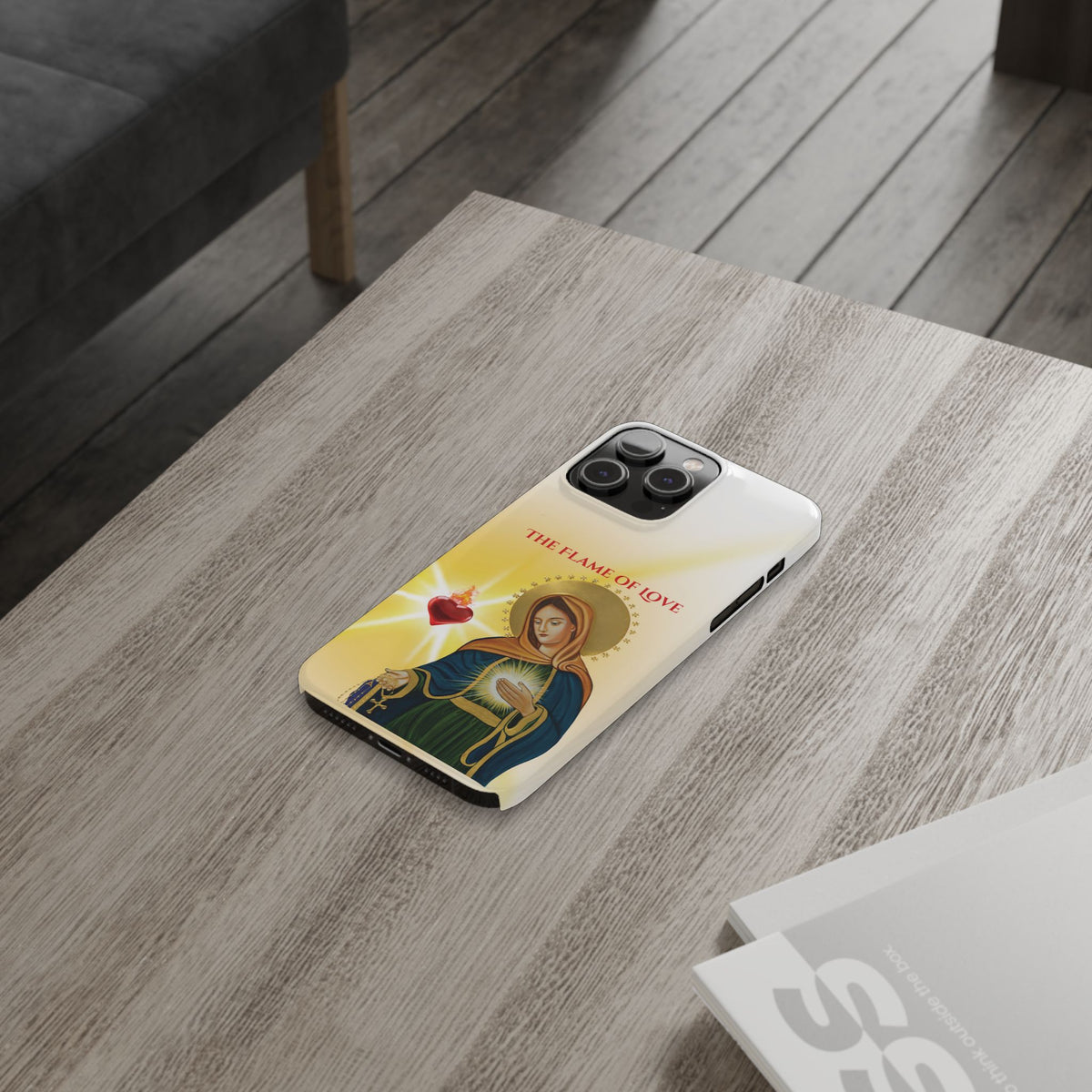 Flame of Love Slim Phone Case