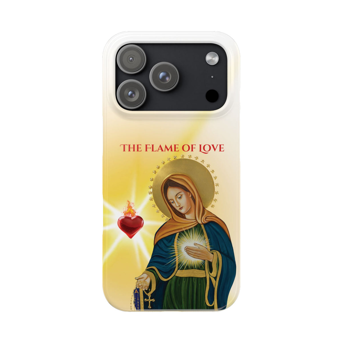 Flame of Love Slim Phone Case