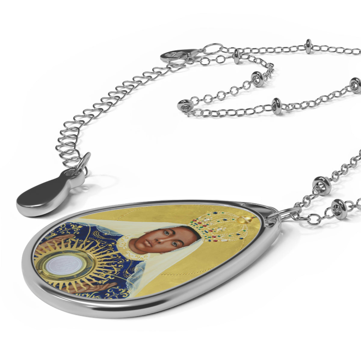 Black Madonna Necklace