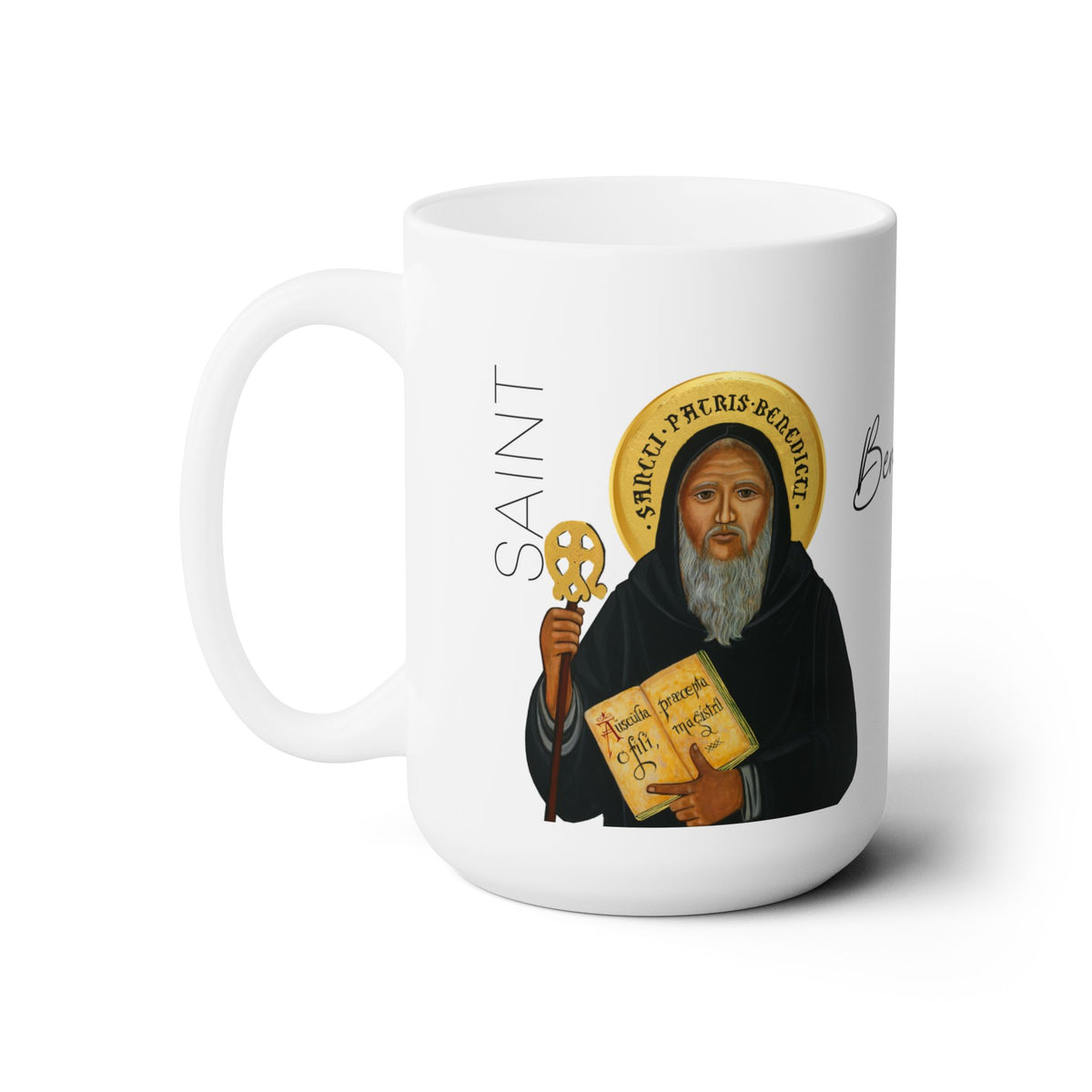 Saint Benedict Prayer Mug 15oz