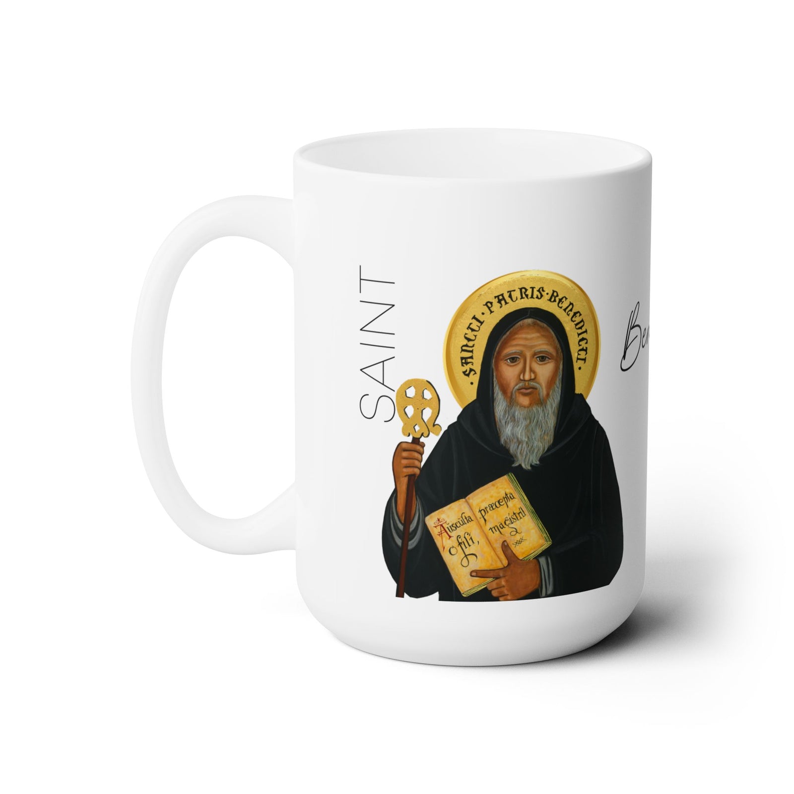 Saint Benedict Prayer Mug 15oz