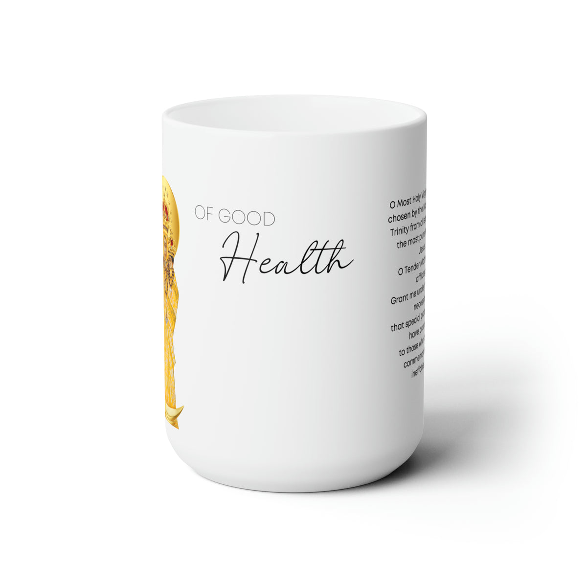 Our Lady of Good Health / Villakani Prayer Mug 15oz
