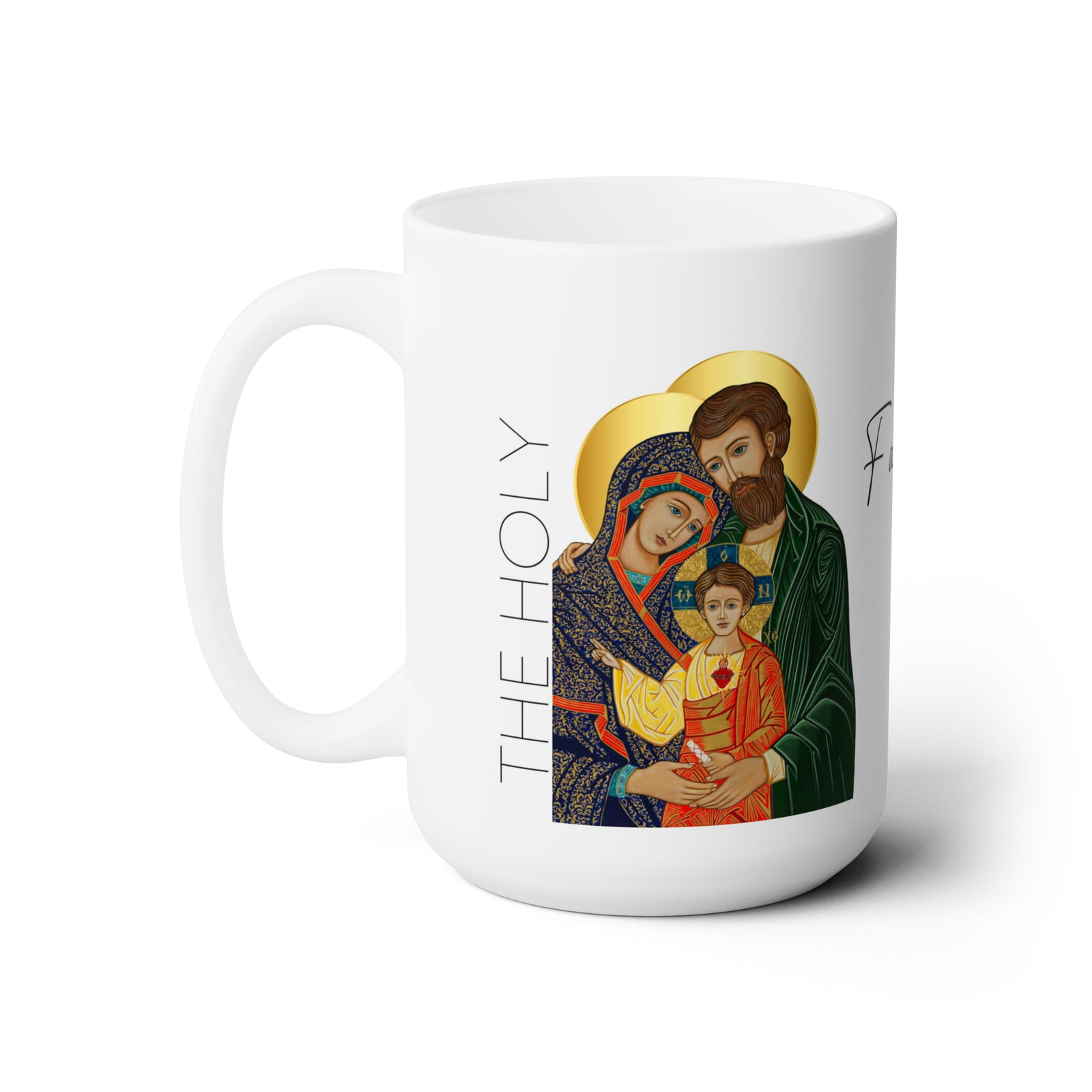 Holy Family Prayer Mug 15oz
