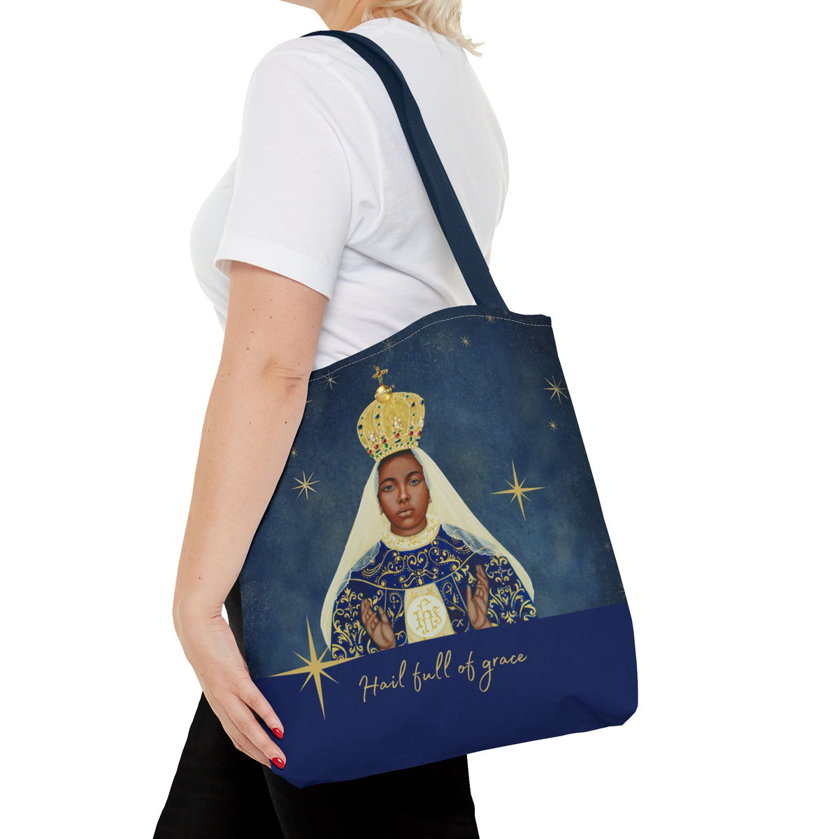 Black Madonna Tote Bag
