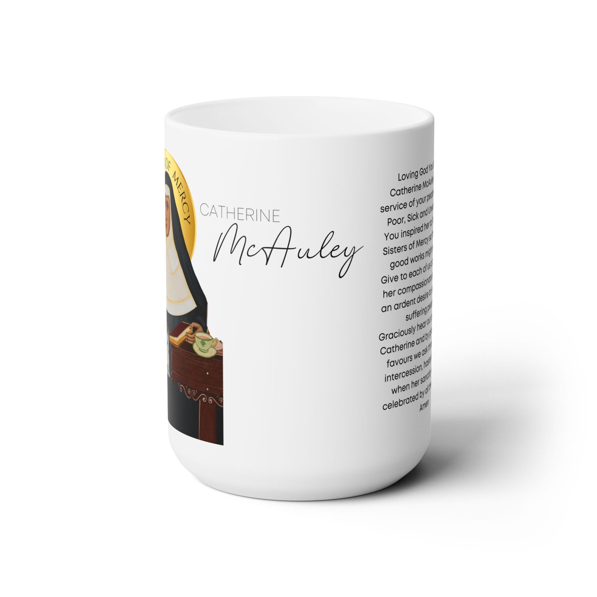 Venerable Cathrine McAuley Prayer Mug 15oz