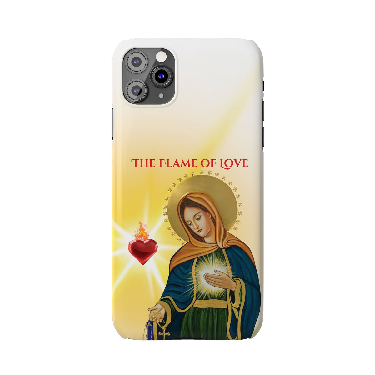 Flame of Love Slim Phone Case