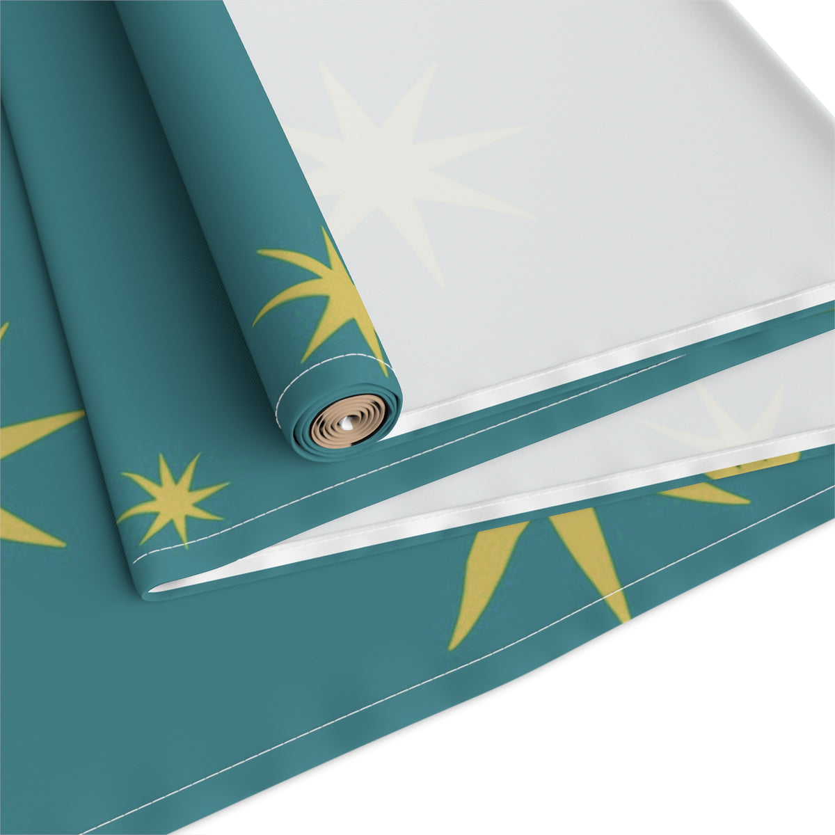 Our Lady of Guadalupe&#39;s Mantle Table Runner in Cotton Twill or Poly