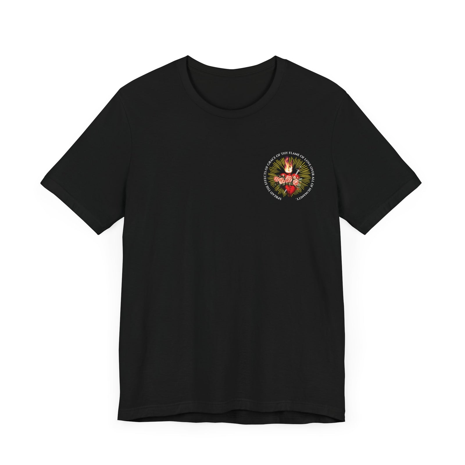 Flame of Love Tee - Devotion to the Blessed Mother - Unisex