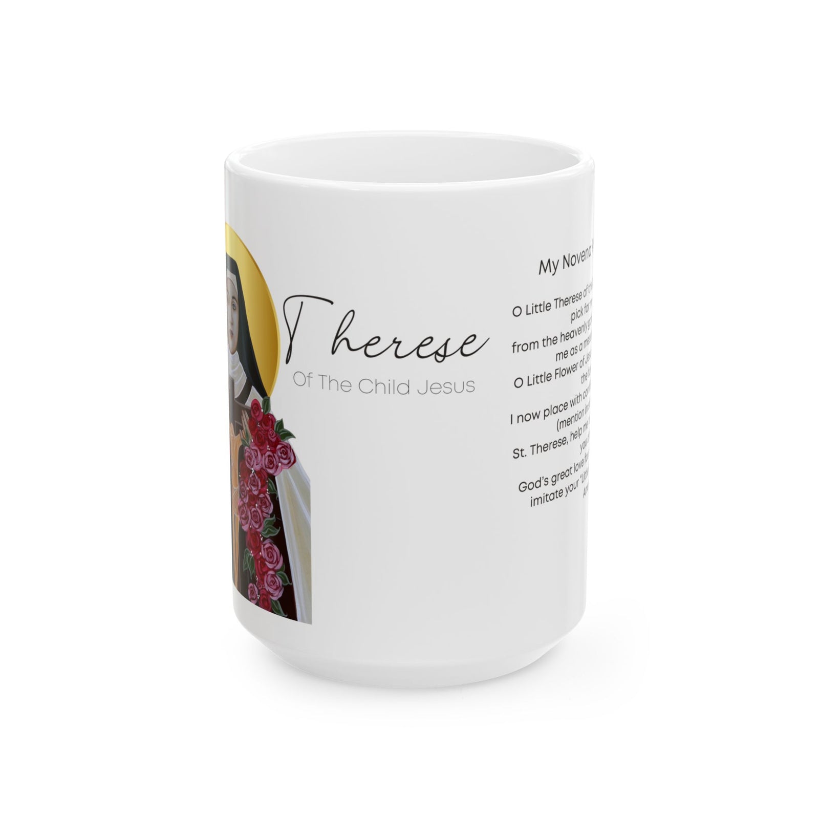 Saint Thérèse of Lisieux Ceramic Mug