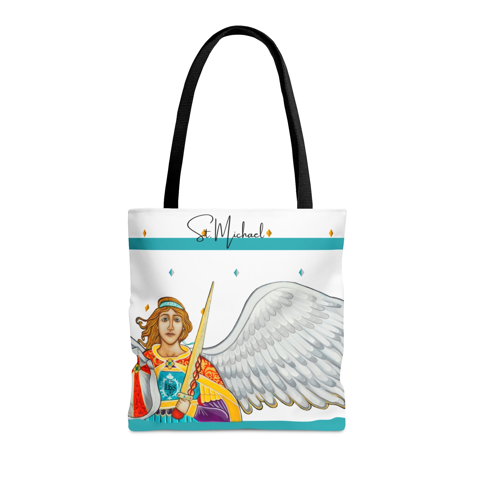Saint Michael The Archangel 16x16  Tote Bag