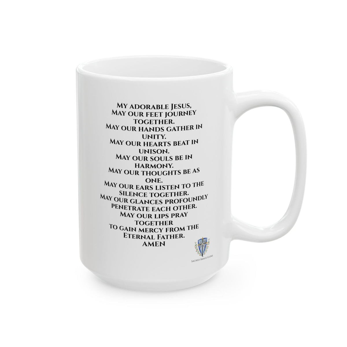 Flame of Love 15 oz Prayer Mug