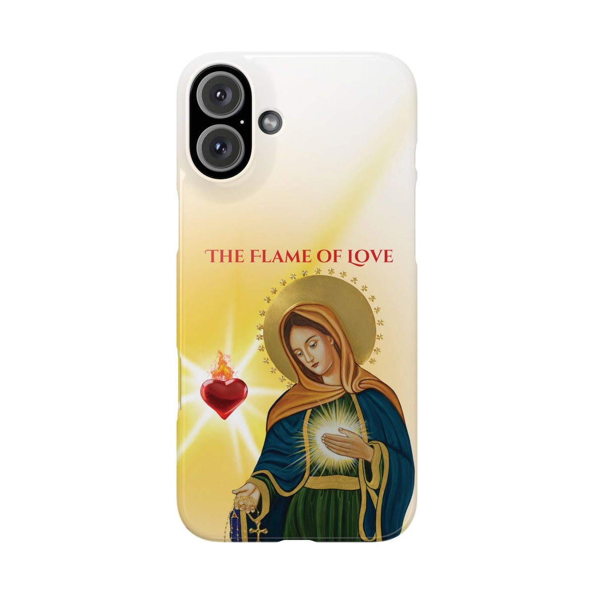 Flame of Love Slim Phone Case