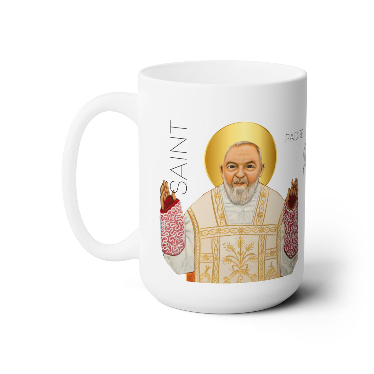 Saint Padre Pio Prayer Mug 15oz