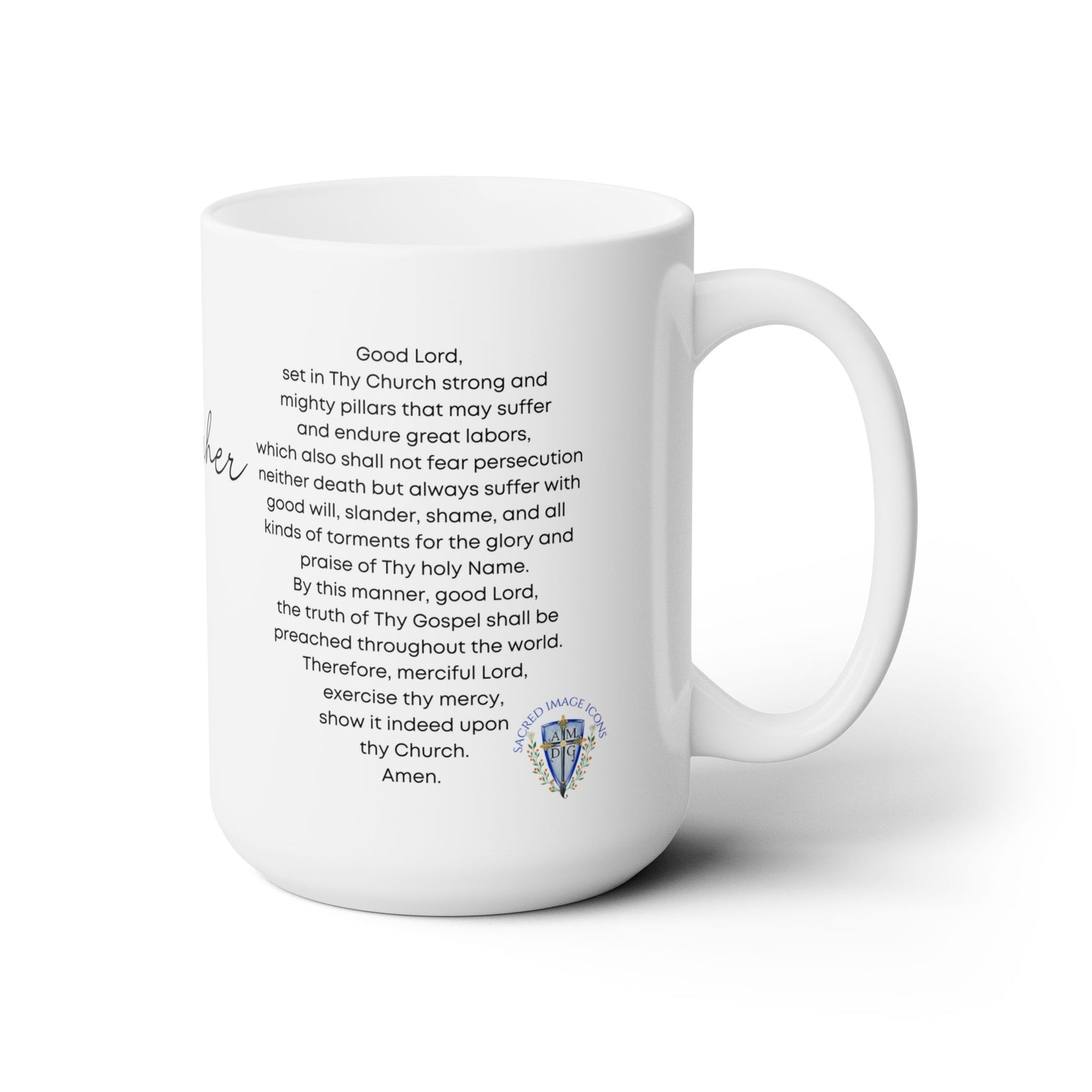 Saint John Fisher Prayer Mug 15oz