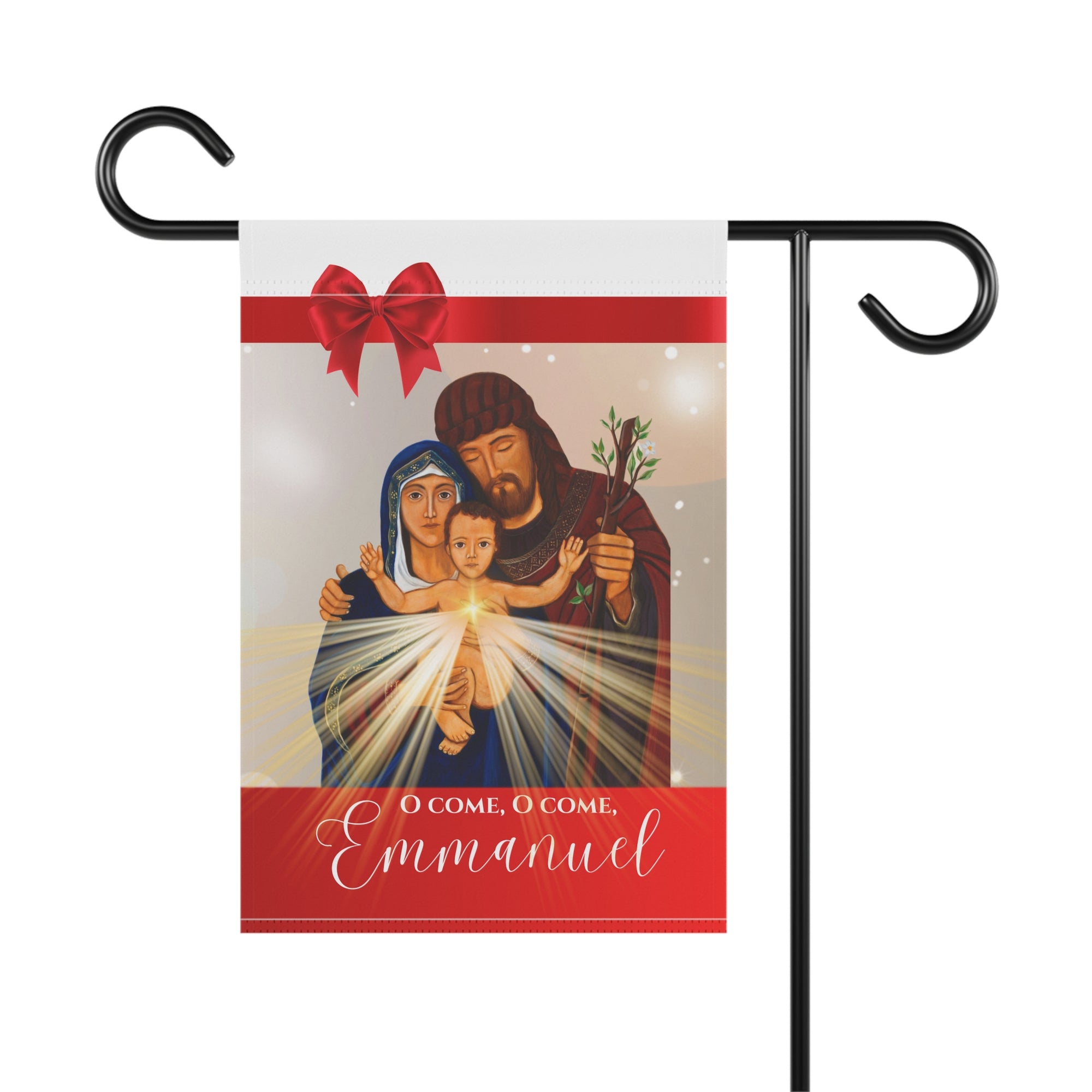 Garden Flag - Holy Family Christmas Decor