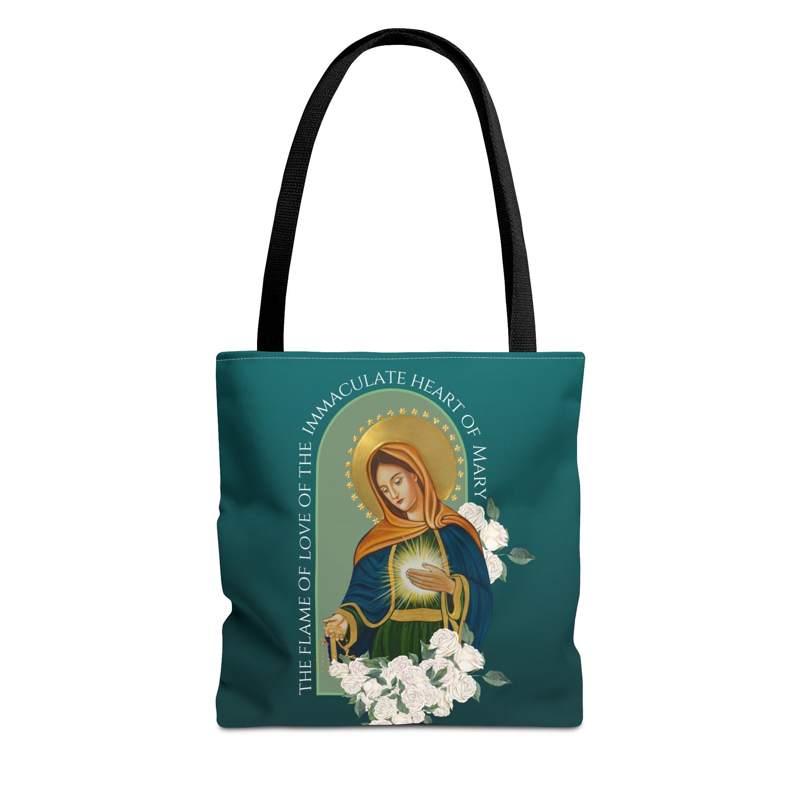 Flame of Love Tote Bag 13x13