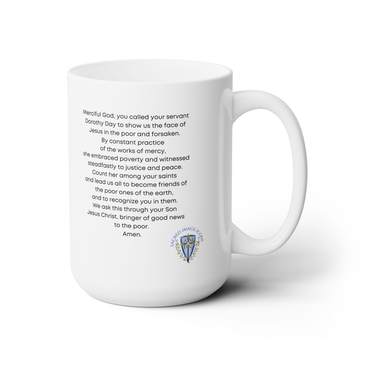 Servant of God Dorothy Day 15oz Ceramic Mug
