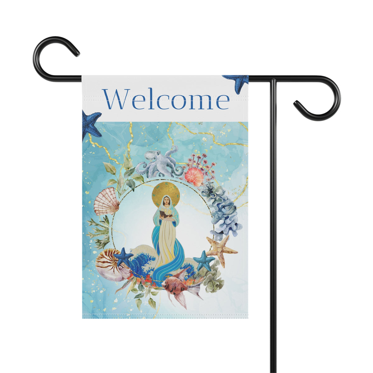 Our Lady Star of the Sea Garden flag