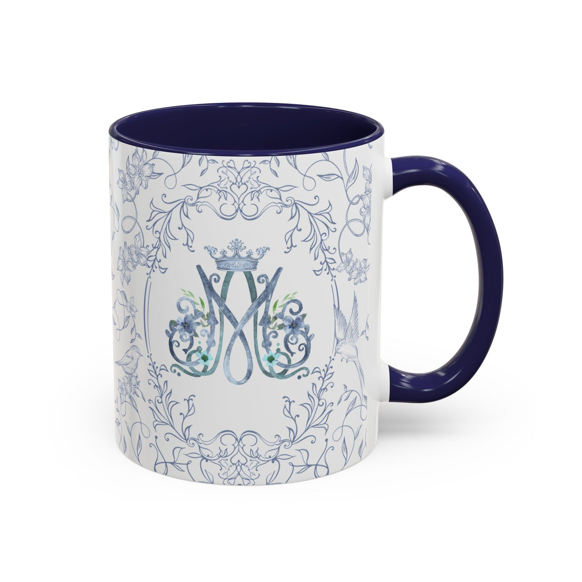 Ave Maria Blue Coffee Mug