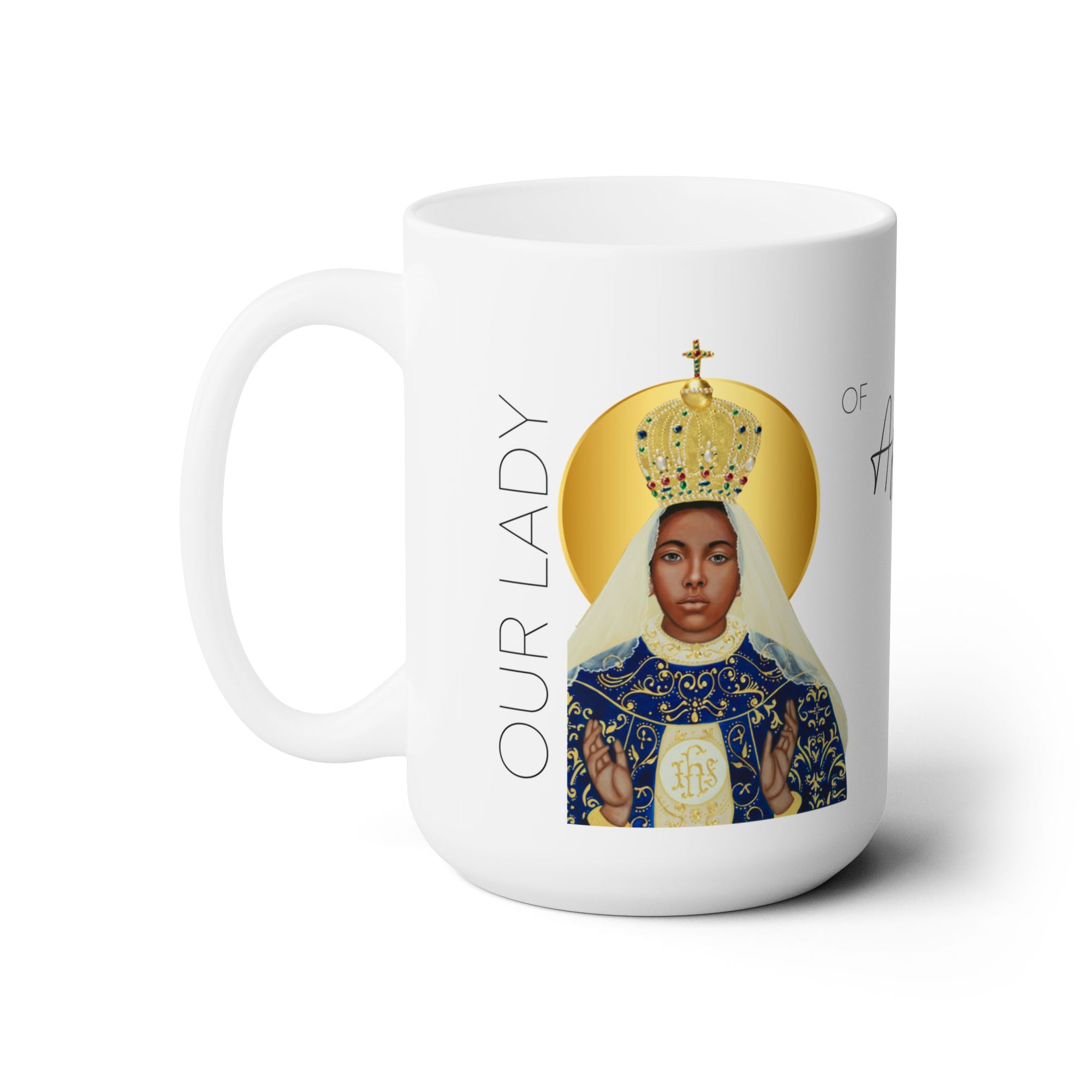 Our Lady of Africa / Black Madonna prayer Mug 15oz