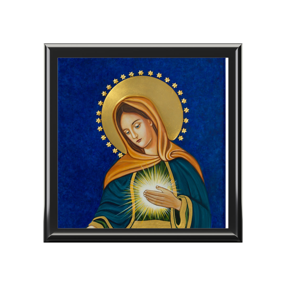 Flame of Love Rosary Box