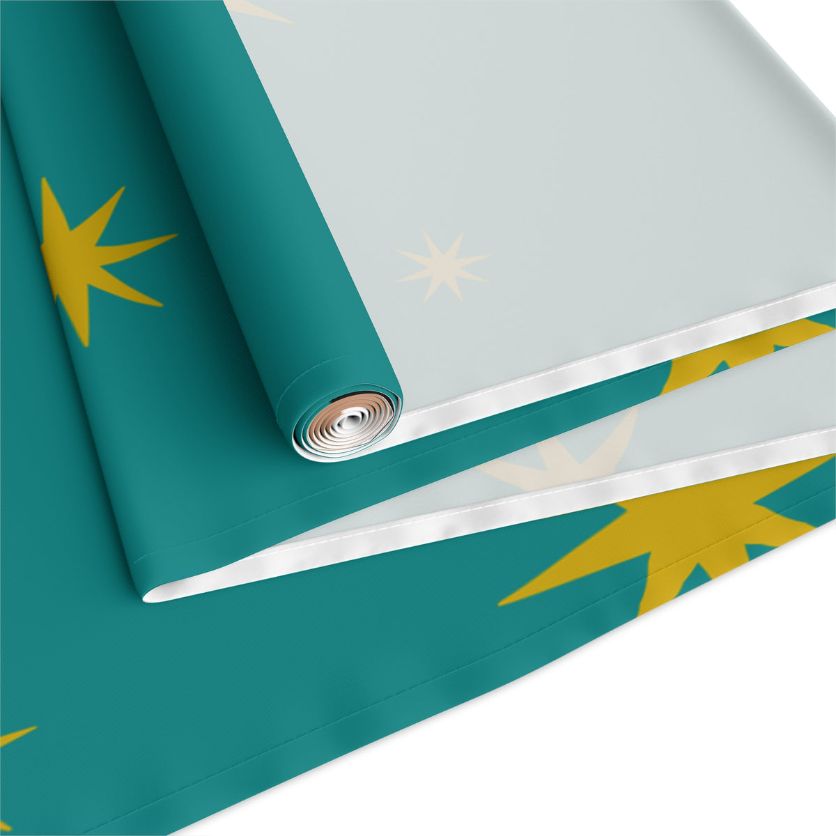 Our Lady of Guadalupe's Mantle Table Runner in Cotton Twill or Poly